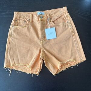 Pistola Devin Shorts High Rise Mom Cut Cutoff Nectar 26